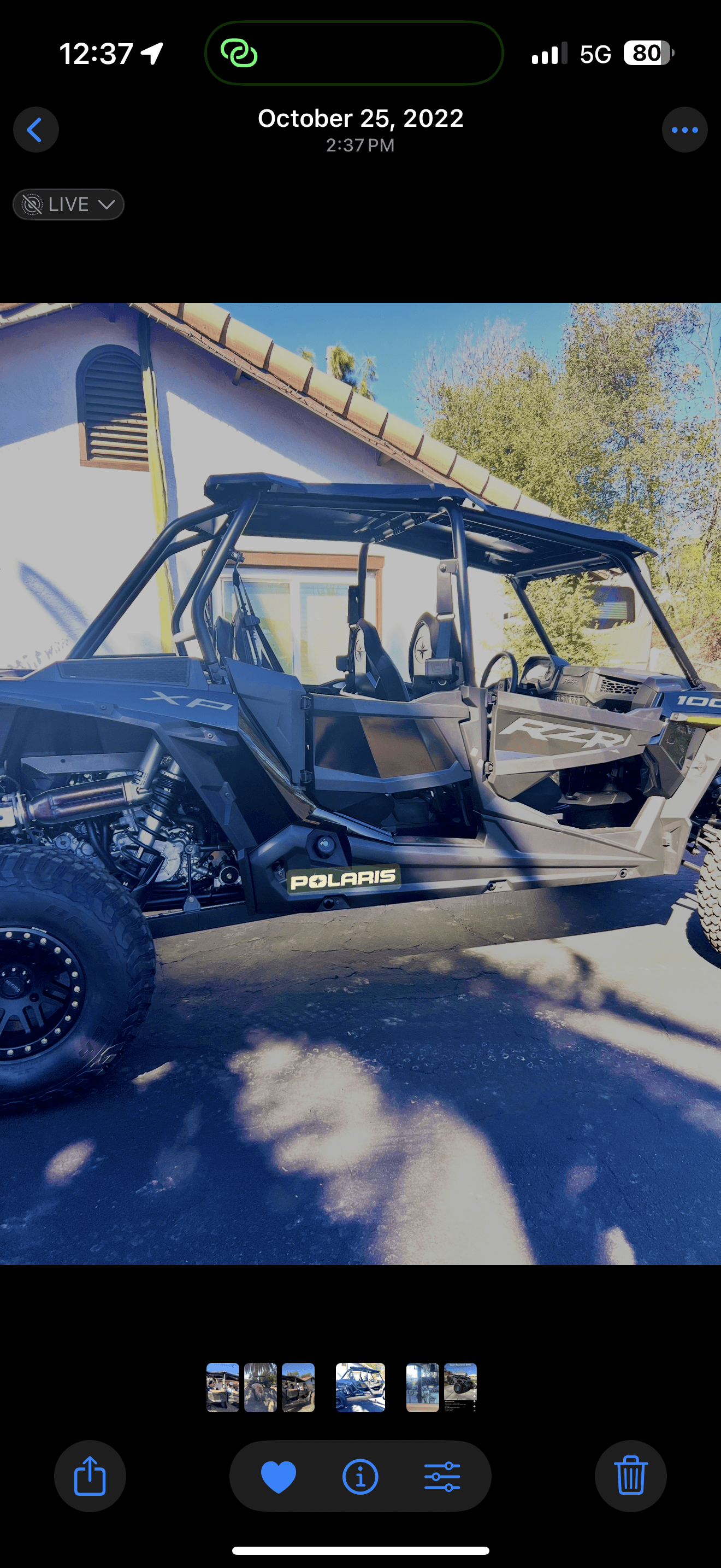2022 Rzr Polaris XP1000 4 Seater 2