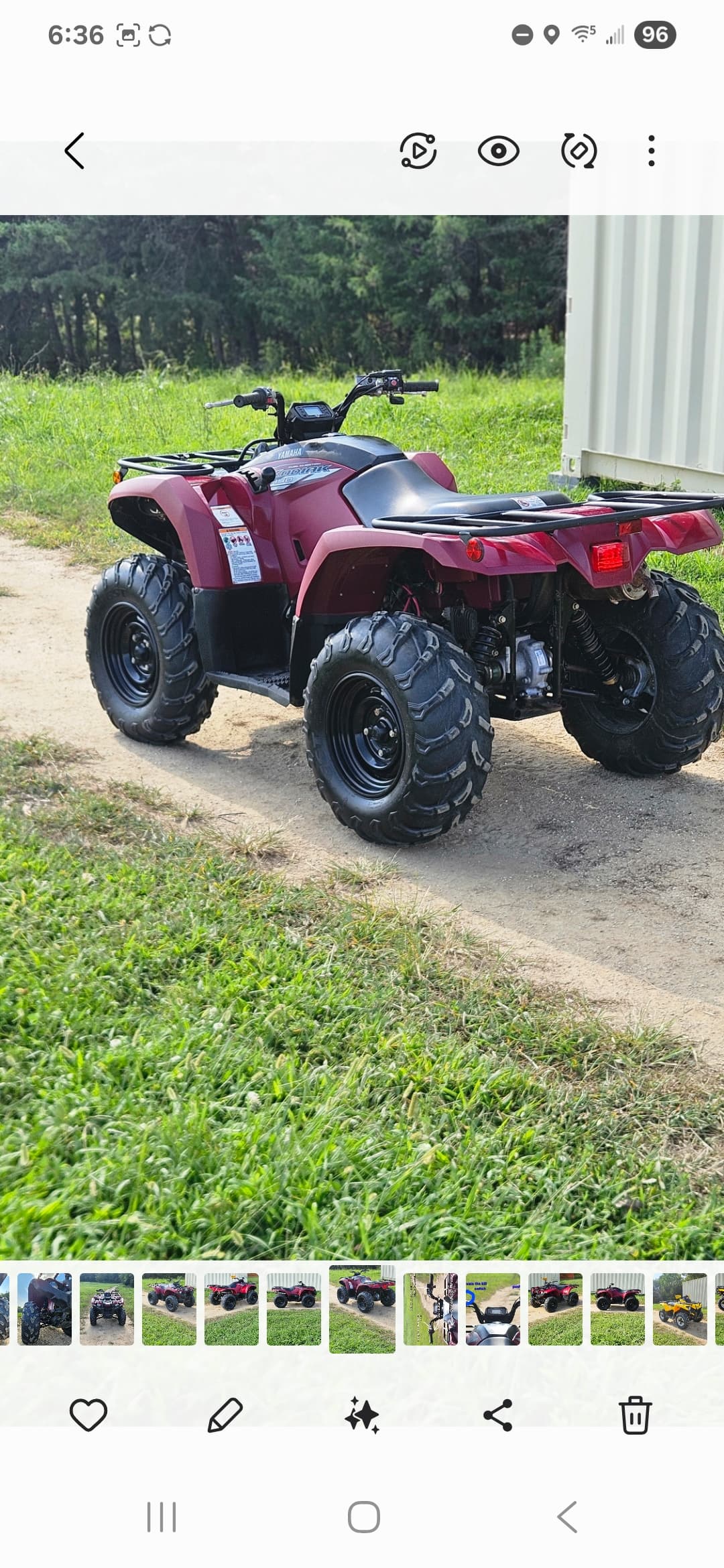 2021 Yamaha Kodiak 450 4