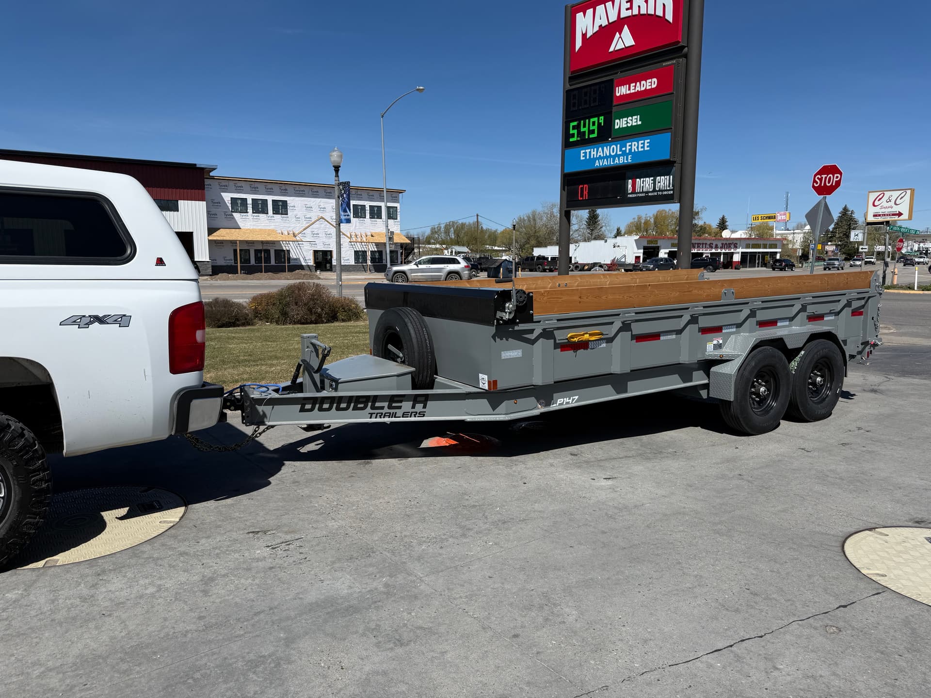 16 Foot Dump Trailer 1