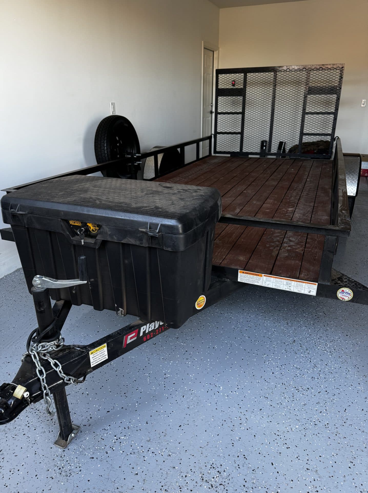 77” x 14 Utility Trailer 1