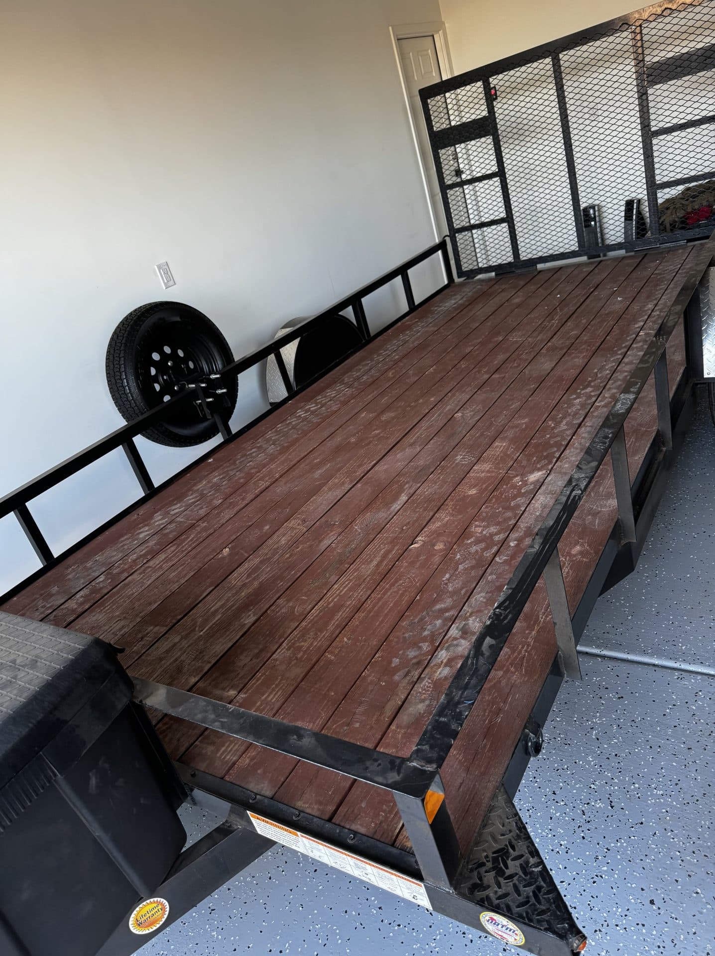 77” x 14 Utility Trailer 2