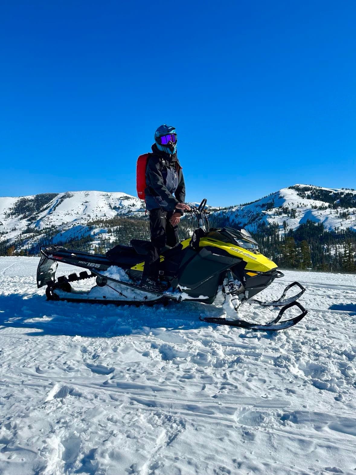 Ski Doo Summit 165 with Trailer 1