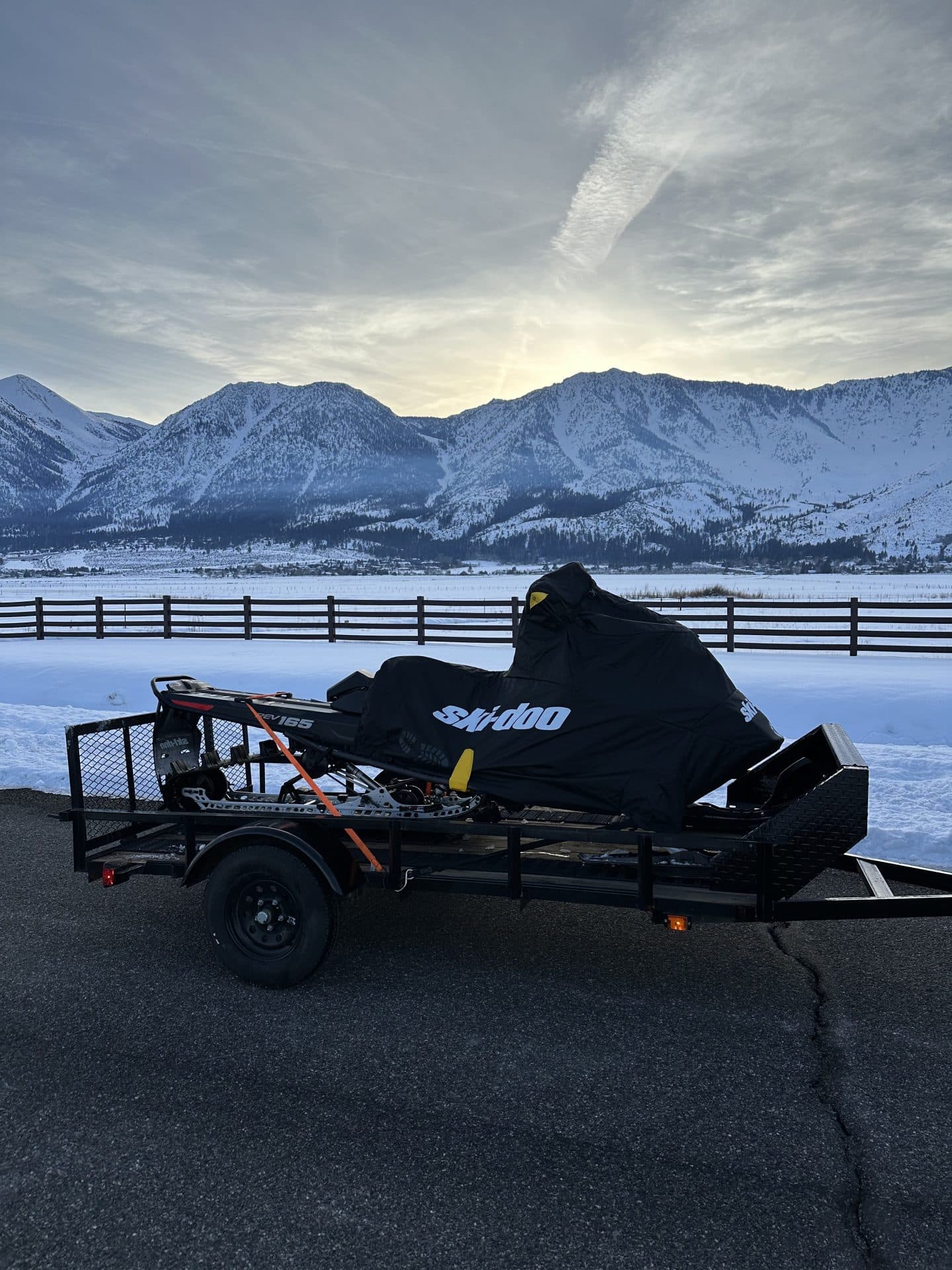 Ski Doo Summit 165 with Trailer 5