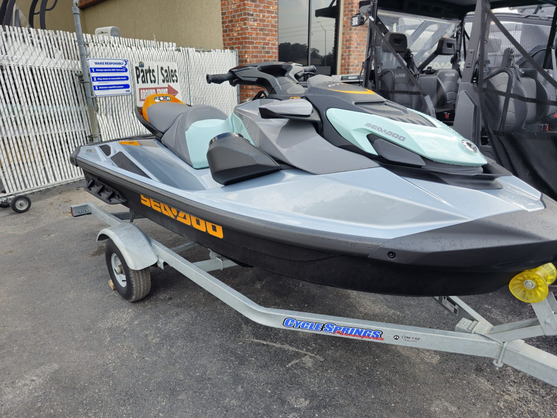 2023 Seadoo GTI 170 3-Seater W/Audio System! 3