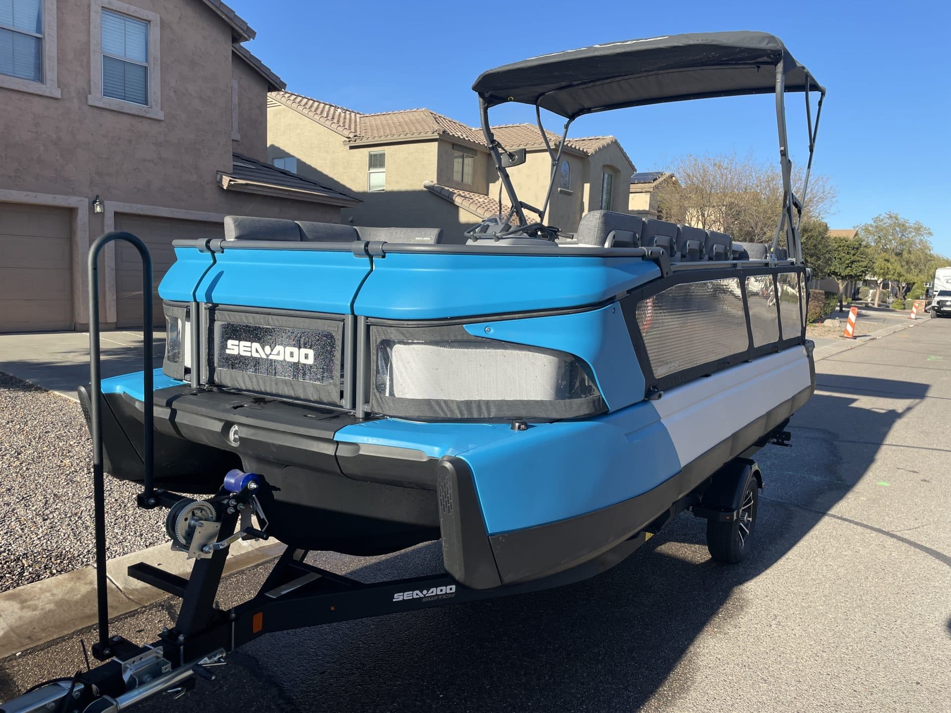 2022 Sea Doo jet boat rental 8
